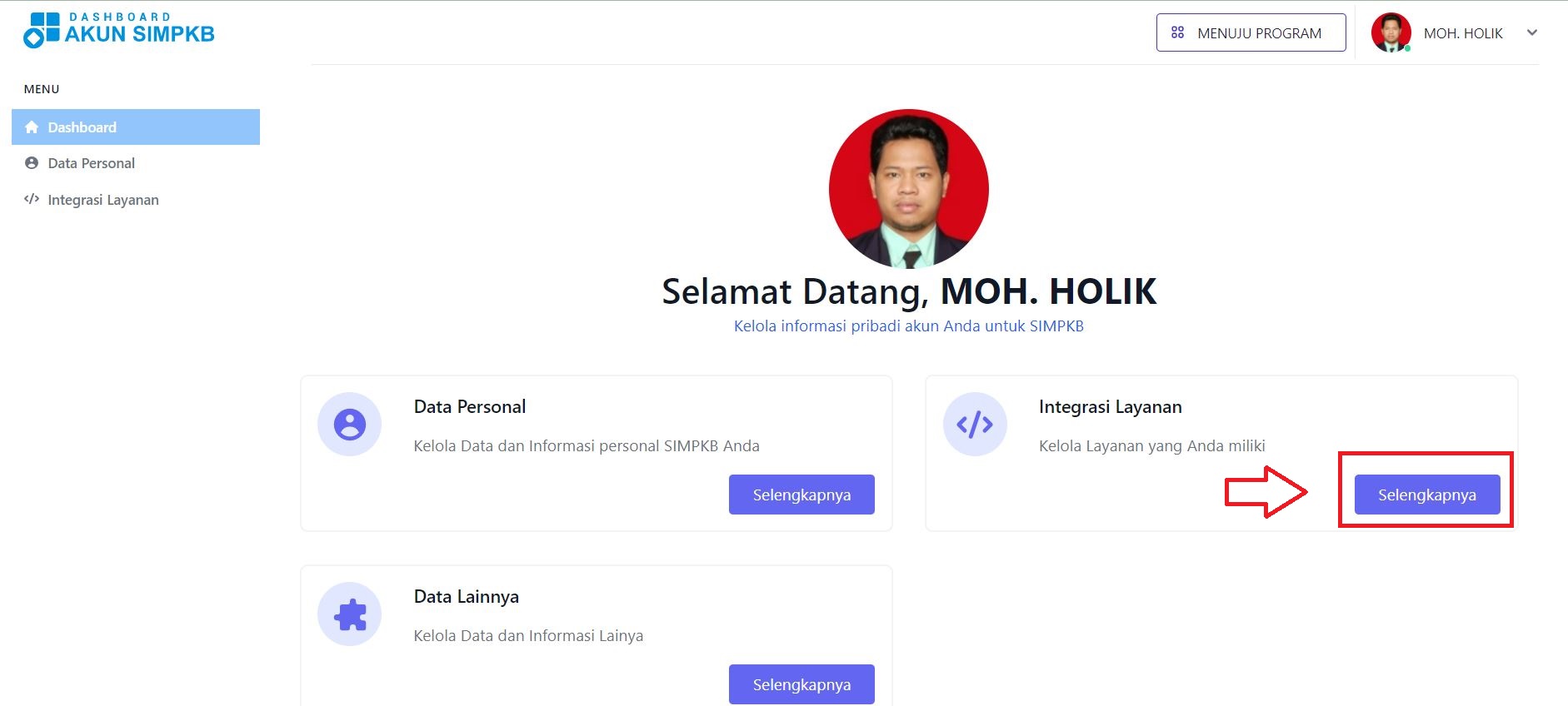 Langkah Singkat Untuk Menautkan Akun Belajar.id Dengan Akun SimPKB ...